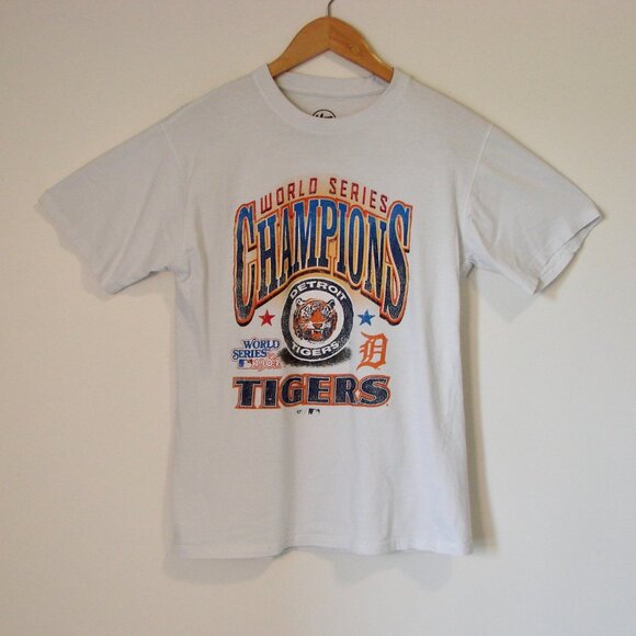 47 Other - Detroit Tigers 47 Brand Vintage Mens T Shirt Top 1984 World Series MLB Medium